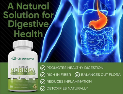 Moringa Leaf Powder Capsules