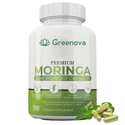 Moringa Leaf Powder Capsules